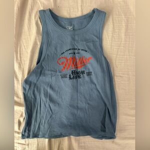Miller High Life Blue Tank Top